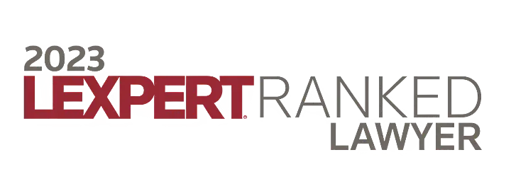 2023 Lexpert Ranked Lawyer